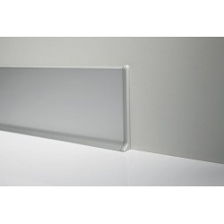 60mm SILVER LINE 90 anodēta alumīnija grīdlīste