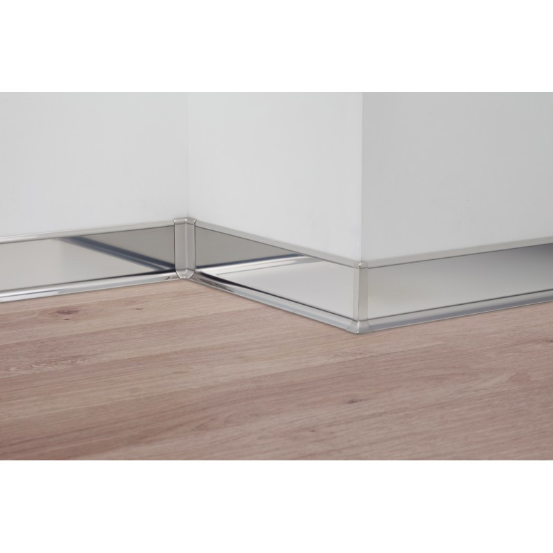 40mm полированной глянцевой нержавеющей стали плинтус