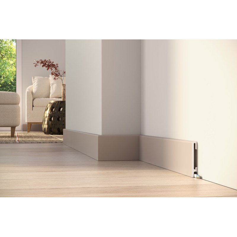 100mm PF100C Cappuccino polistirola grīdlīste 100mm PF100C Cappuccino polistirola grīdlīste