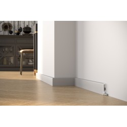 60mm PF060G GREY RAL7047 polistirola grīdlīste