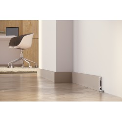 80mm PF081C Cappuccino polistirola grīdlīste