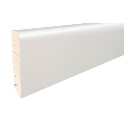 P61 90x16mm Pēc pasūtījuma krāsota Koka grīdlīste