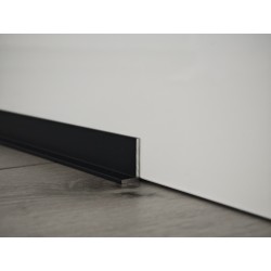 20x10mm B23 MELNA ANODĒTA ALUMĪNIJA GRĪDLĪSTE