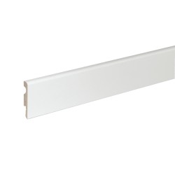 FU007 58x10mm Pēc pasūtījuma krāsota MDF grīdlīste